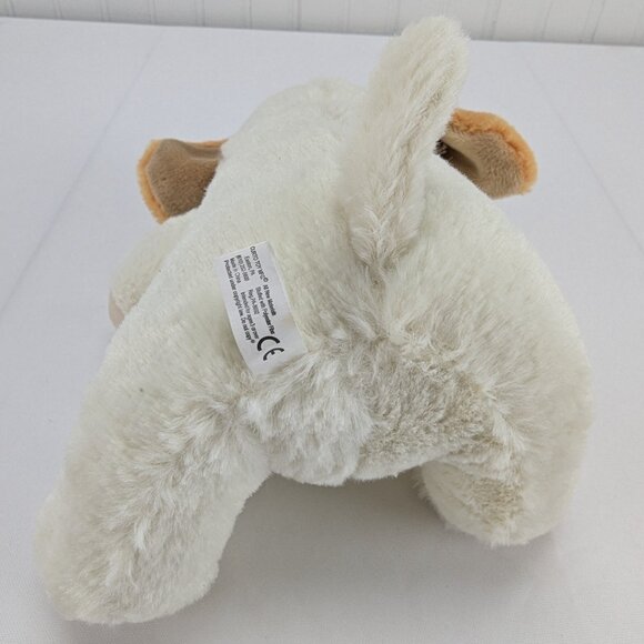 Curto Toy Cream Puppy Dog Plush 7" Stuffed Animal Security Friend Sewn Features - Picture 6 of 9